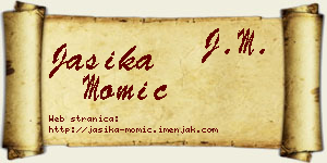 Jasika Momić vizit kartica